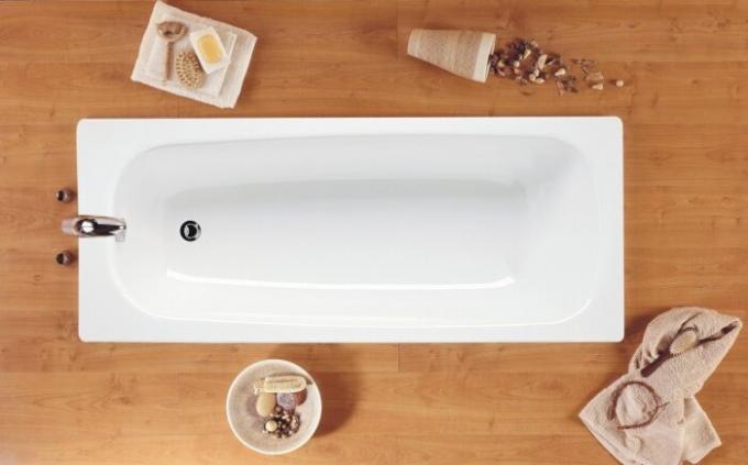 
אמבטיה פלדה אפילו מתוק יותר. / צילום: santos.by. פרסומת. 