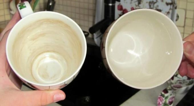 מ ספלים נקיים ויפים שתיית קפה יותר מהנה. / צילום: mirrasteniy.com. 