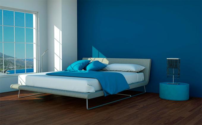 צילום חדר שינה בסגנון מודרני