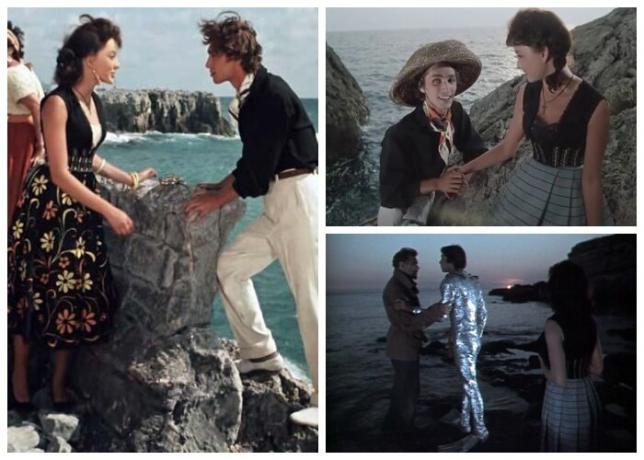 סרט פולחן "איש אמפיבי" (1961), שיצר הבמאי V. Chebotarev ו- G. קאזאן על הרומן מאת א Belyaeva נורתה בחצי האי הקר (הגרב Bay).