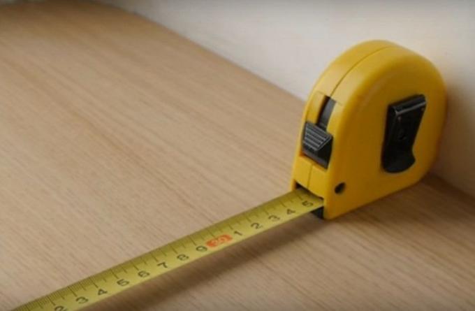 כדי למדוד את האורך מדויק מספיק כדי לדעת את דיור רולטה. 