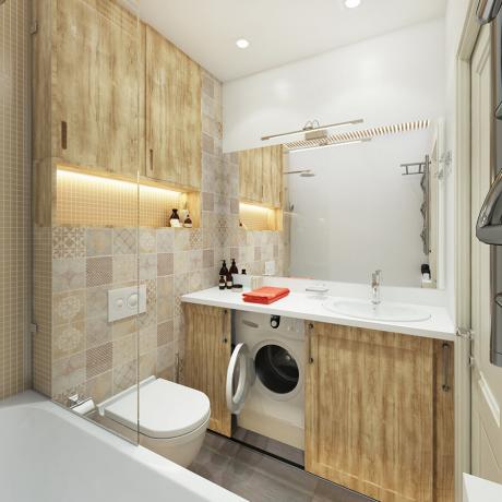5 חדרי אמבטיה קטנים תכנון חכם