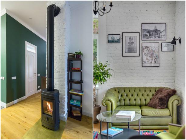 דירה מודרנית בבניין היסטורי: תמונות לפני ואחרי התיקון